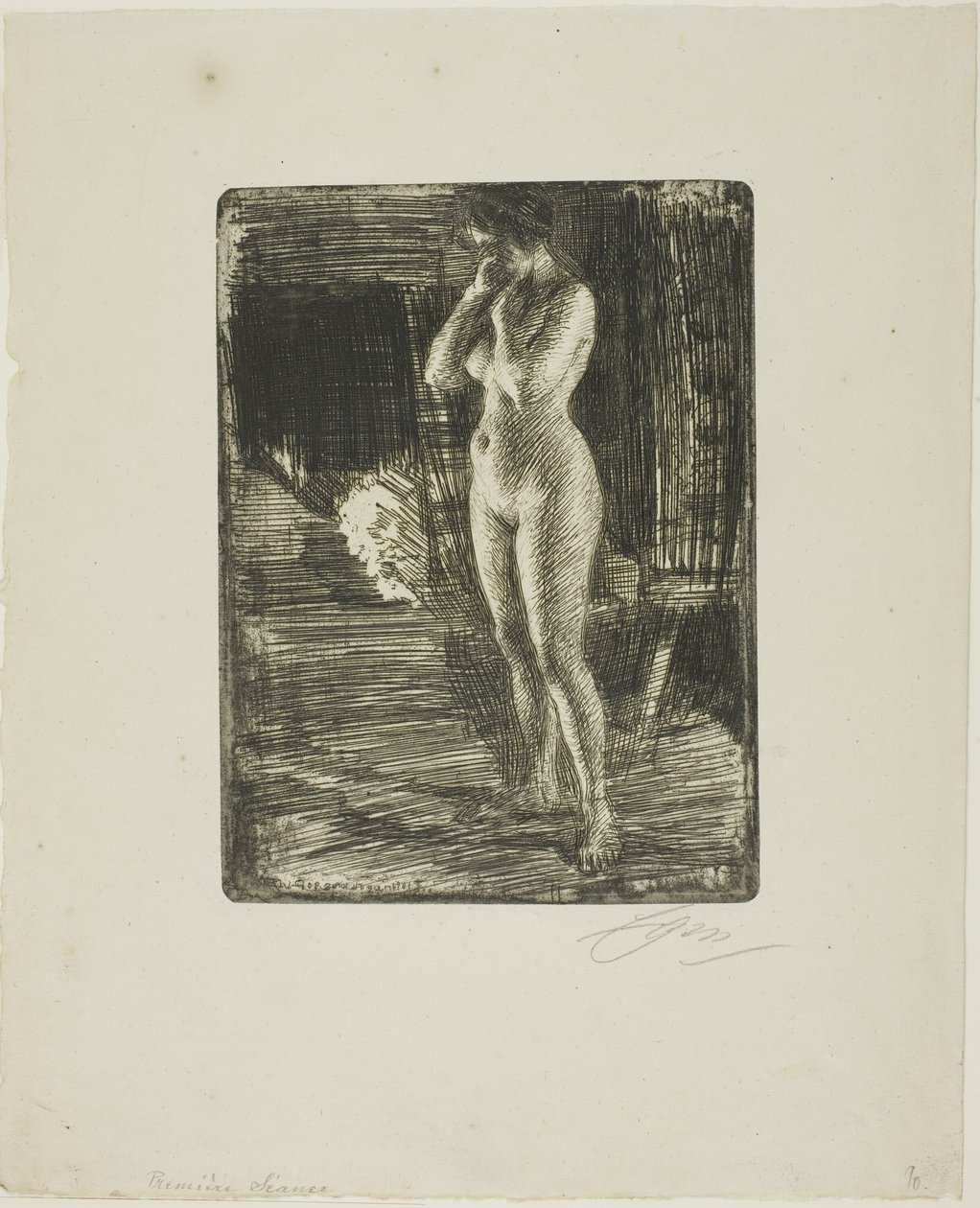 Den första posen av Anders Leonard Zorn