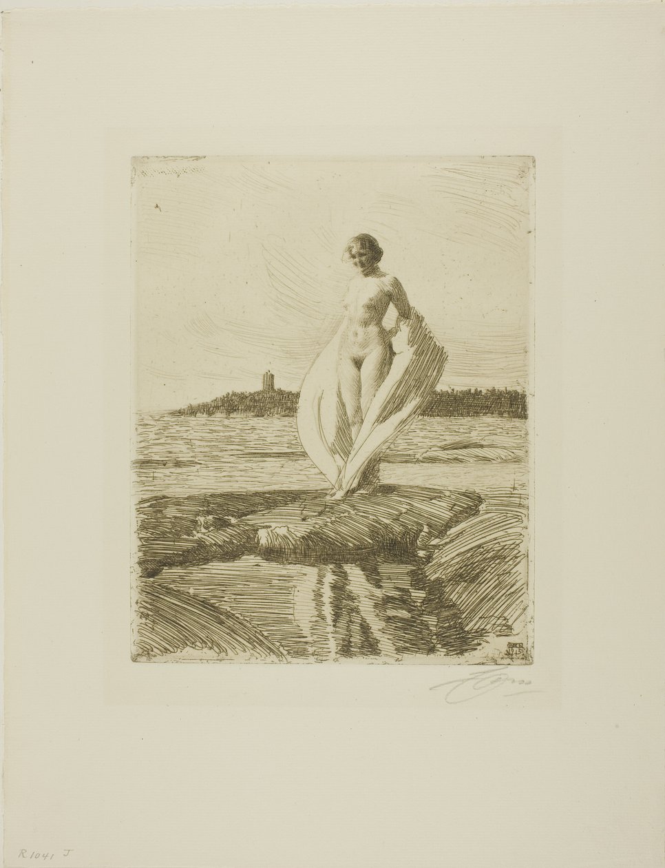 Svanen av Anders Leonard Zorn