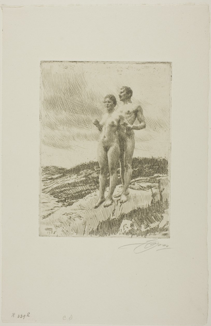 De två av Anders Leonard Zorn