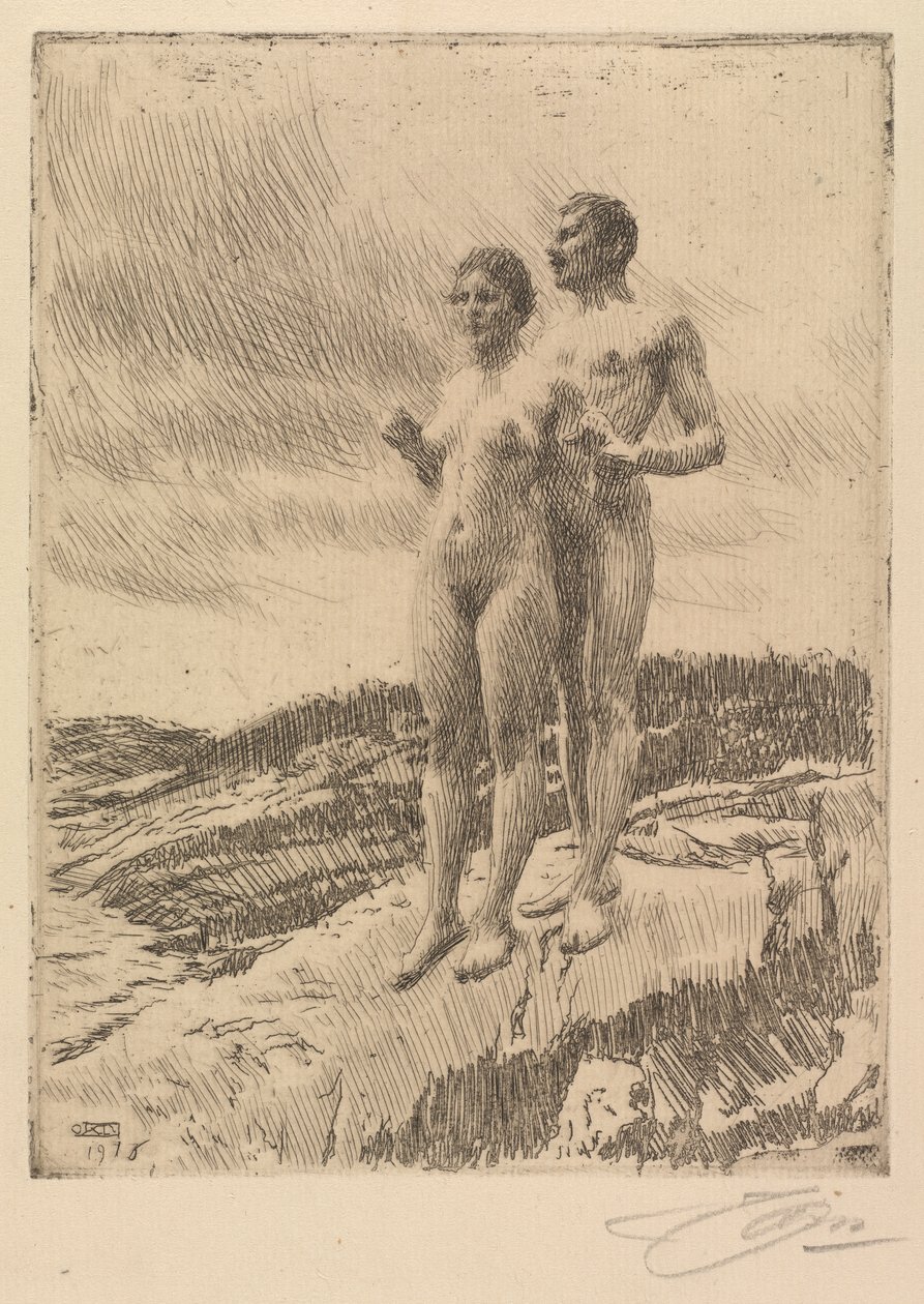 De två av Anders Leonard Zorn