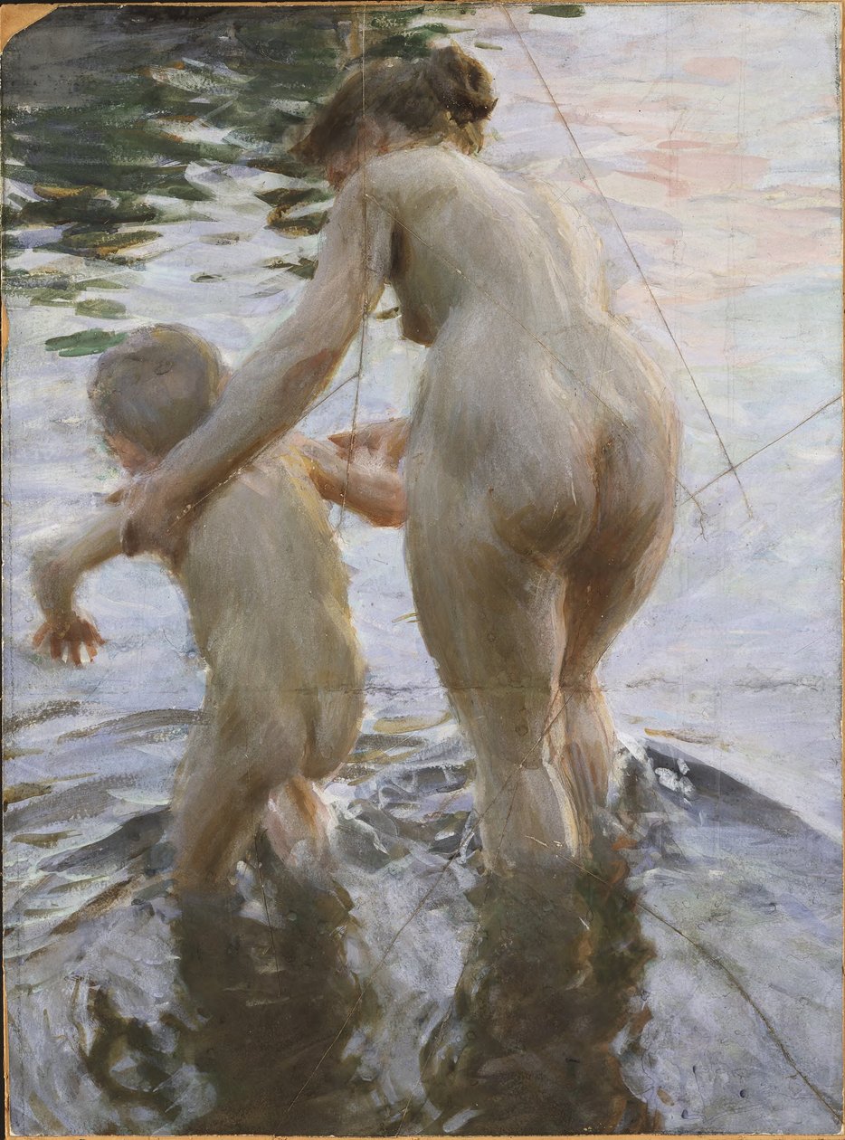 En premiär av Anders Zorn