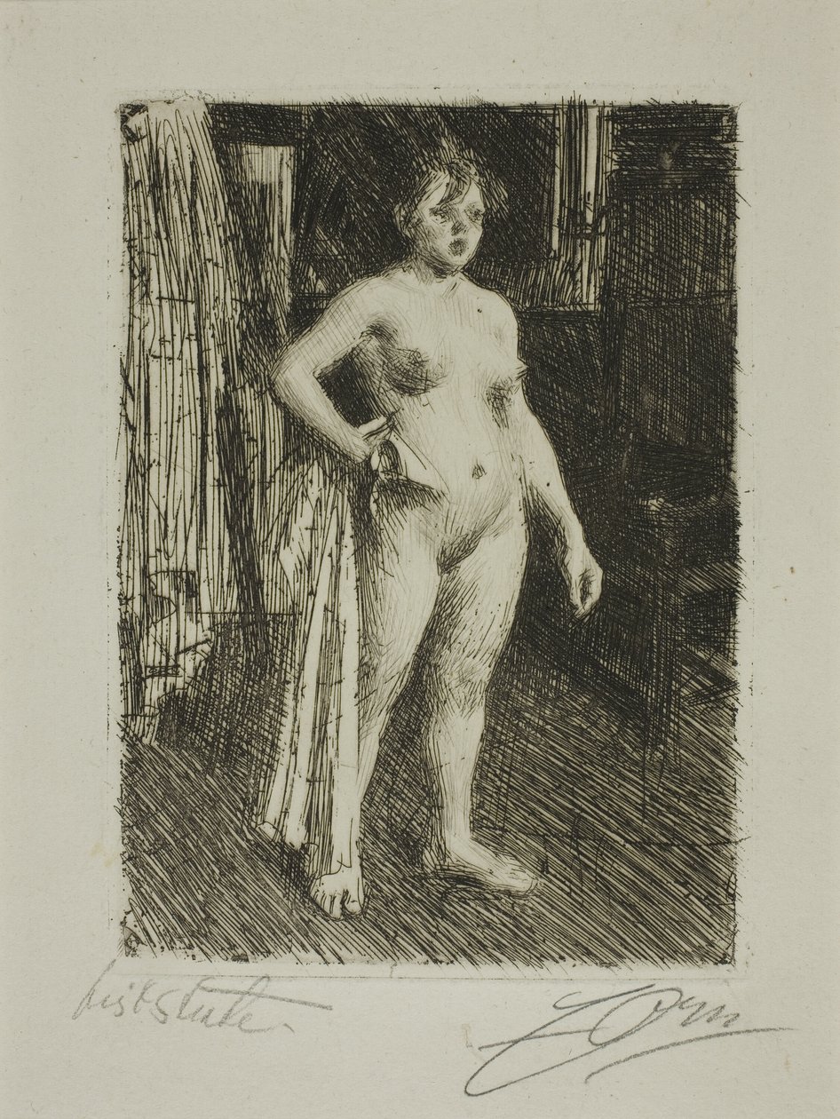 Venus från La Villette av Anders Leonard Zorn