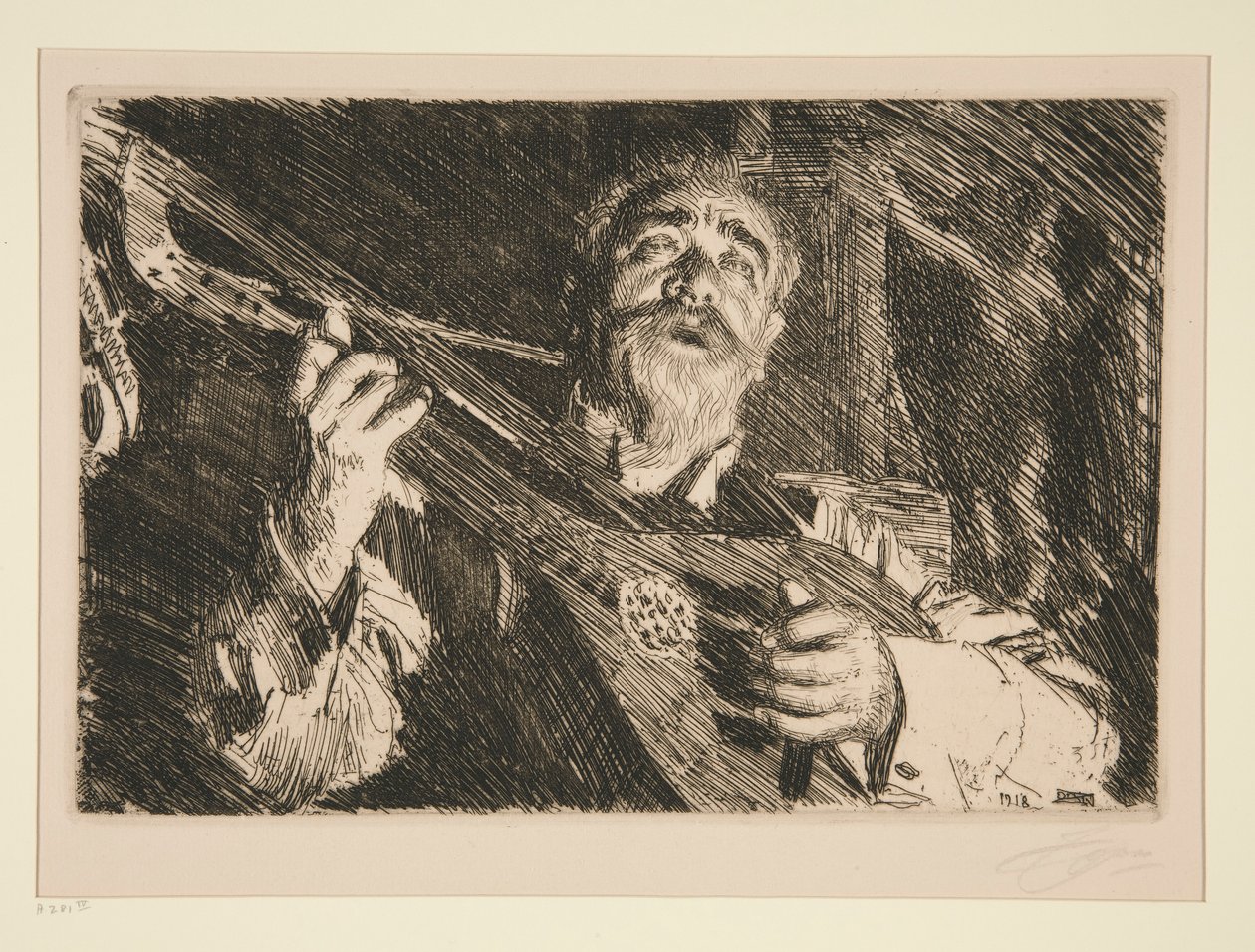 Vicke av Anders Leonard Zorn