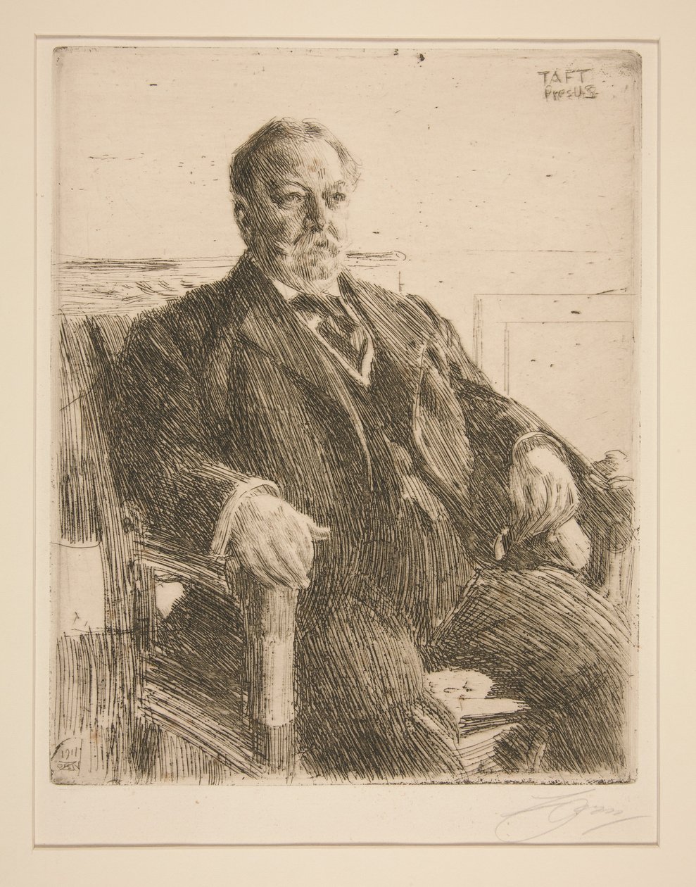William Howard Taft av Anders Zorn