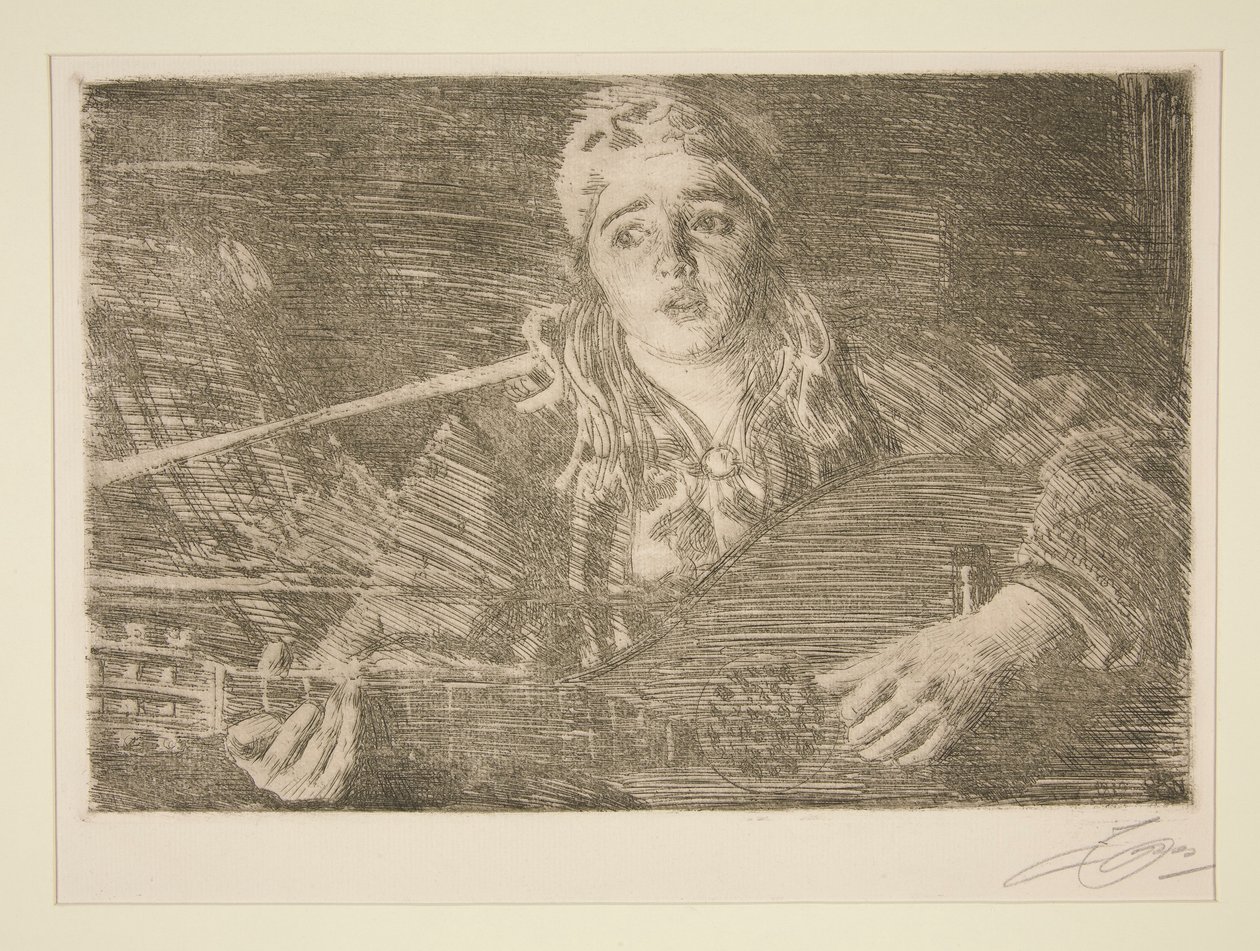 Kvinna med svensk lut av Anders Leonard Zorn