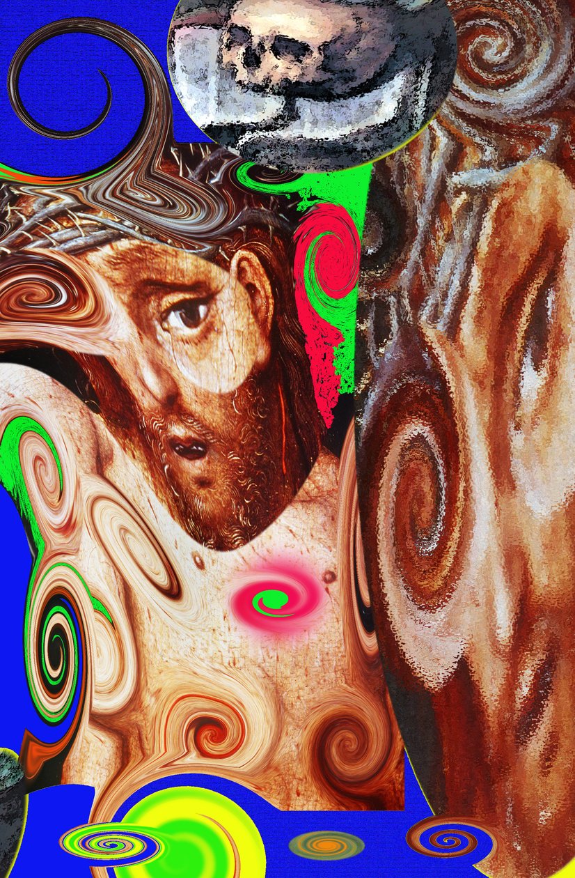 THE SPIRAL OF HATRED, 2002 (digitalt verk) av Ando Gilardi