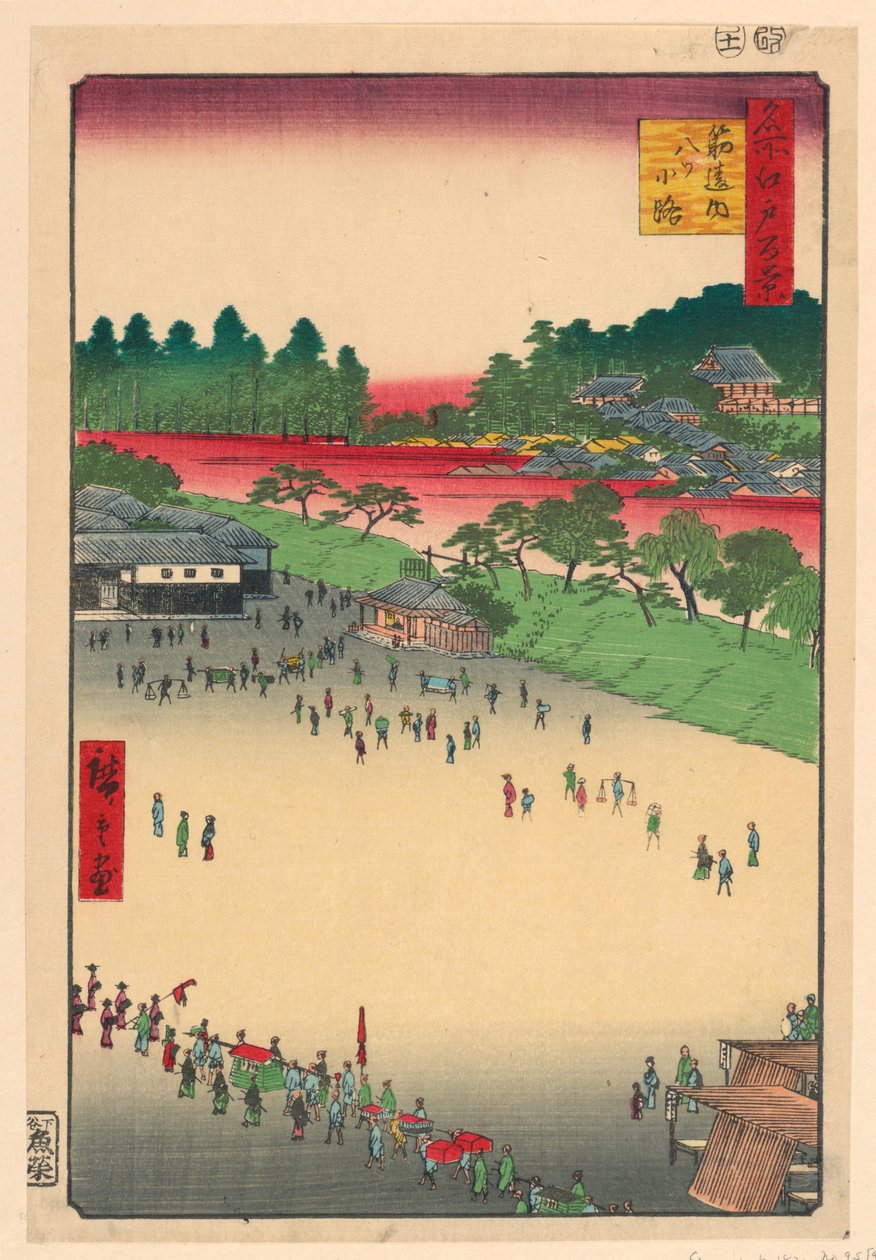 Yatsu story Jun c marktemperatur vid t muskel - skillnad (muskel - skillnad - inuti, Yatsukoji) av Ando Hiroshige