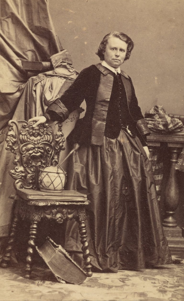 Rosa lycka av Andre Adolphe Eugene Disderi