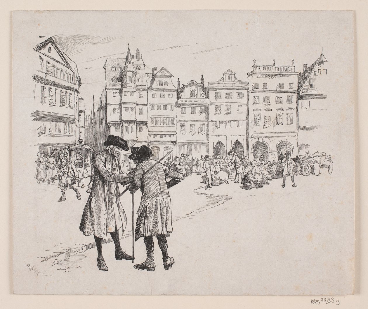 Illustration av "Jean de France" av André Bork