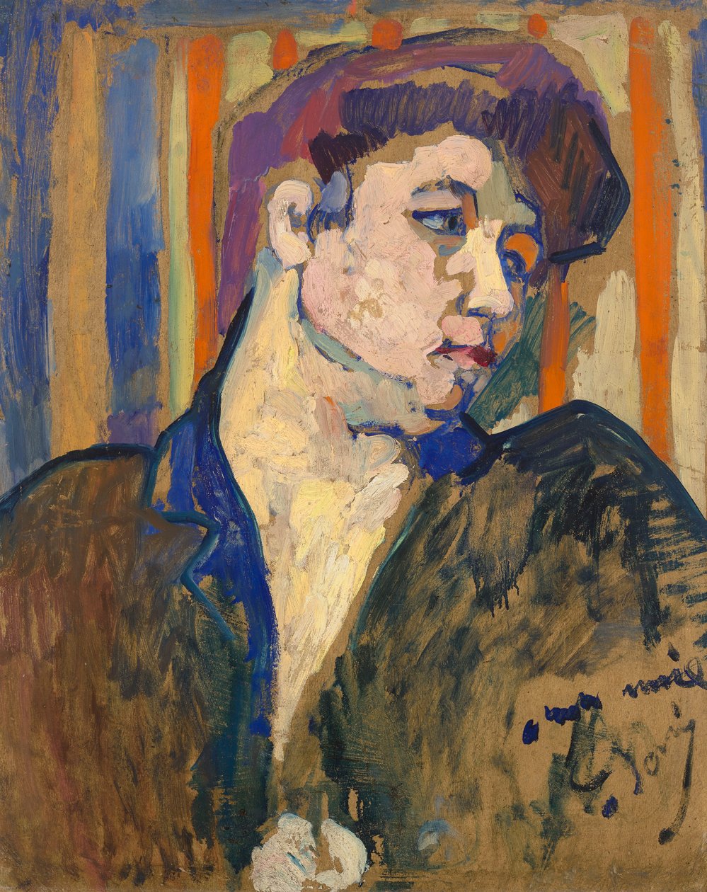 Byst av en kvinna av Andre Derain