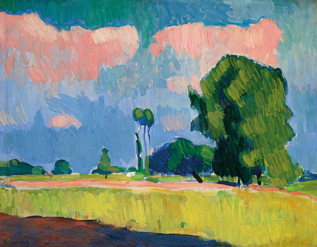 Runt Chatou av Andre Derain