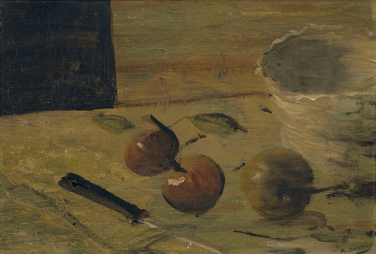 Frukt och bestick av Andre Derain