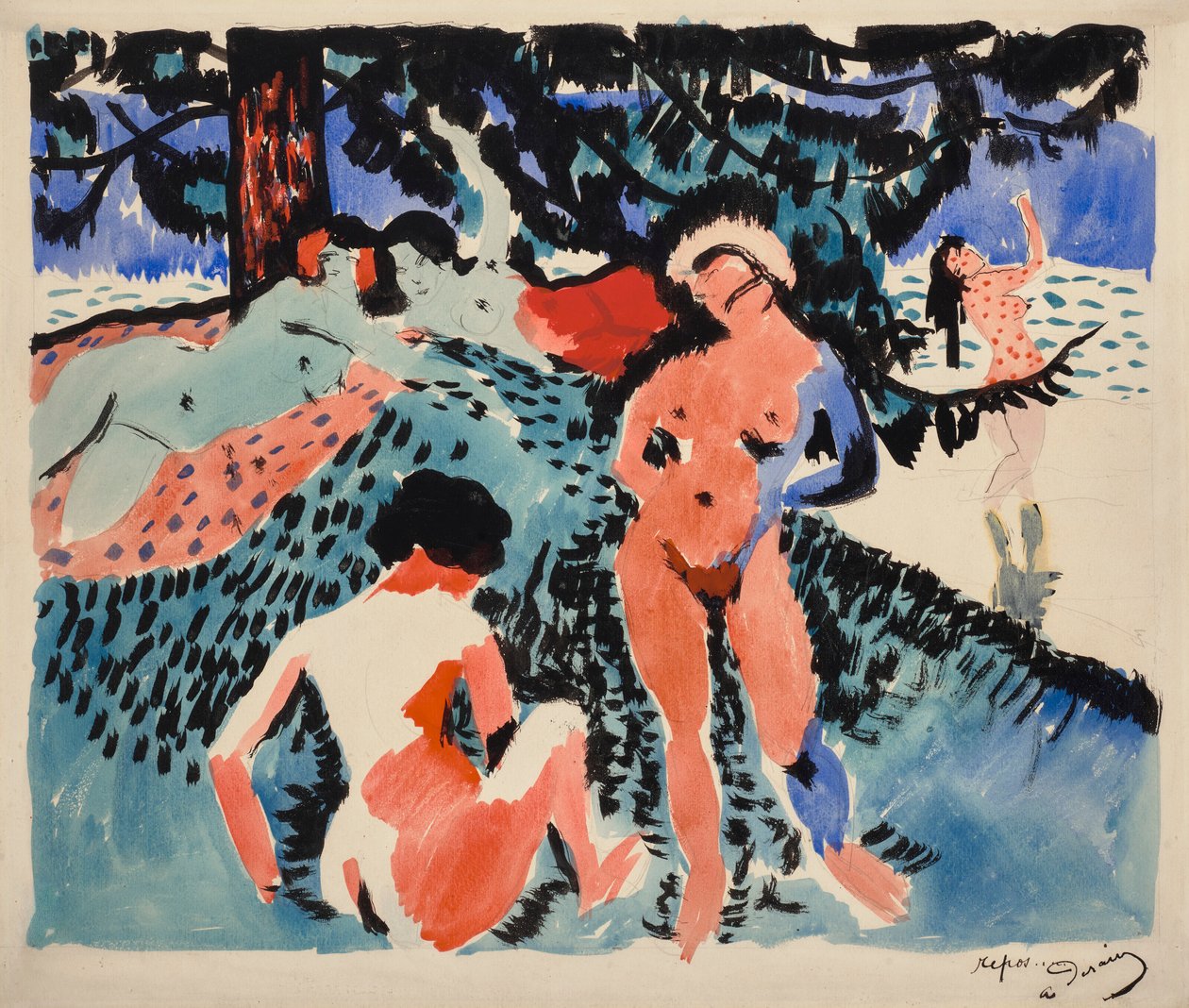 Le Repos av Andre Derain