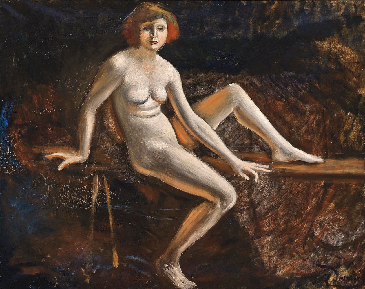 Nu assis av Andre Derain
