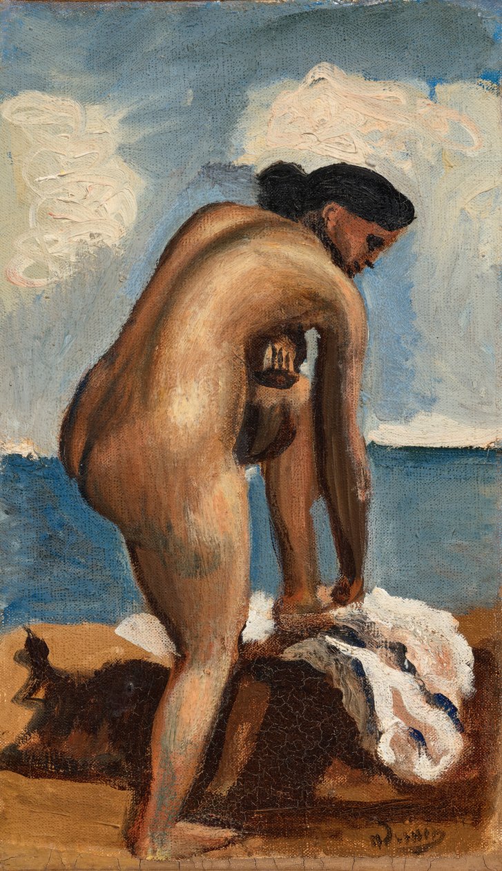 Naken vid havet av Andre Derain