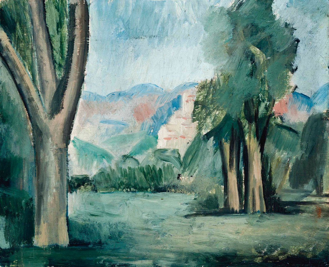 Landskap i Provence av Andre Derain