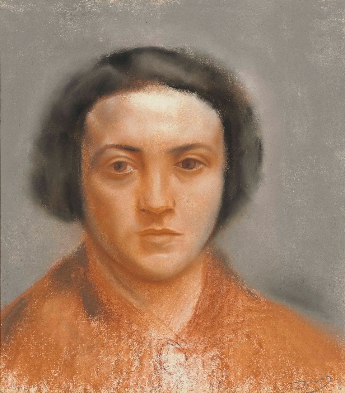 Porträtt av Alice Derain av Andre Derain