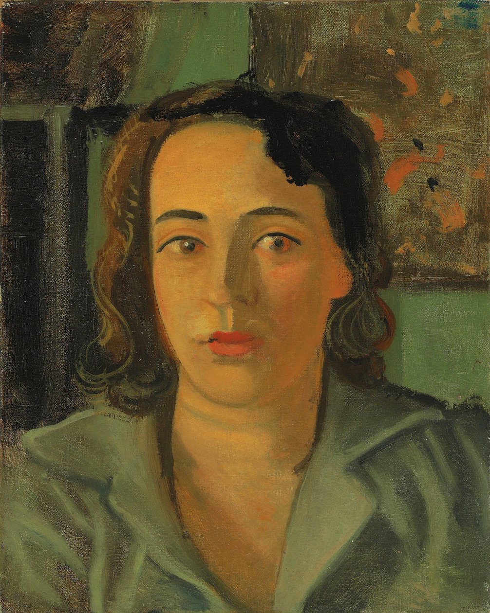 Porträtt av en kvinna av Andre Derain