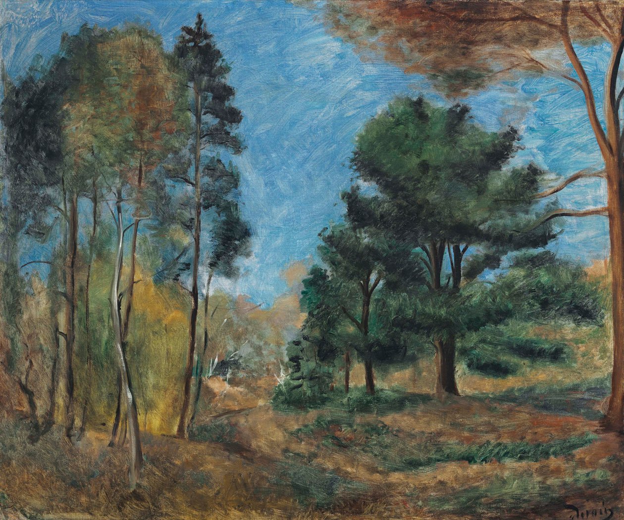 Undervegetation av Andre Derain