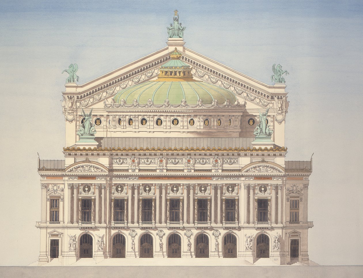 Opera Garnier av Andras Kaldor