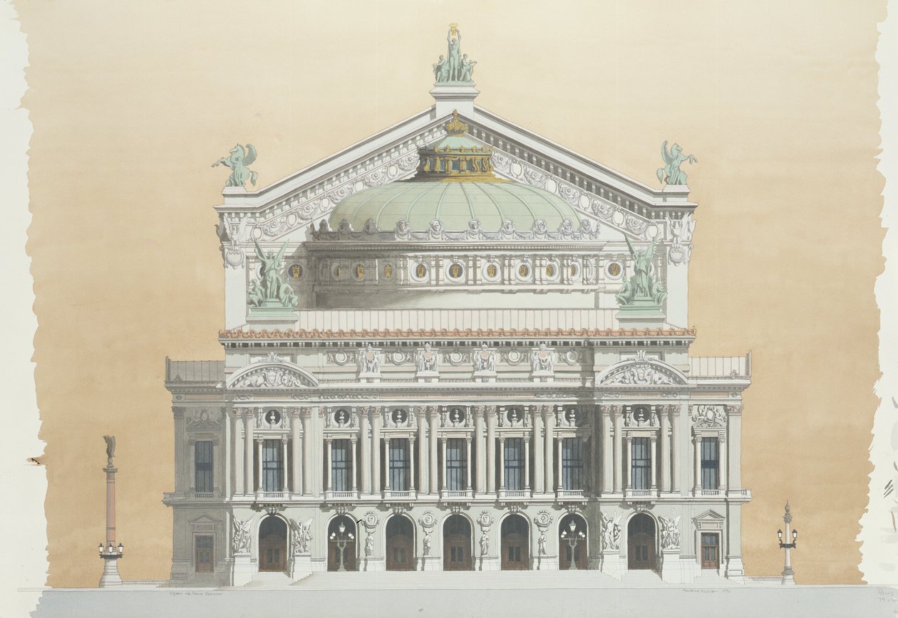 Opera Garnier, Paris, Frankrike av Andras Kaldor