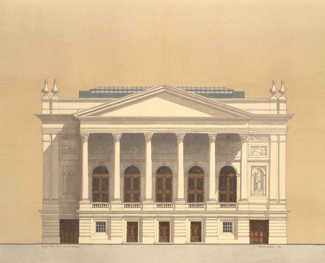Royal Opera House, Covent Garden, London av Andras Kaldor