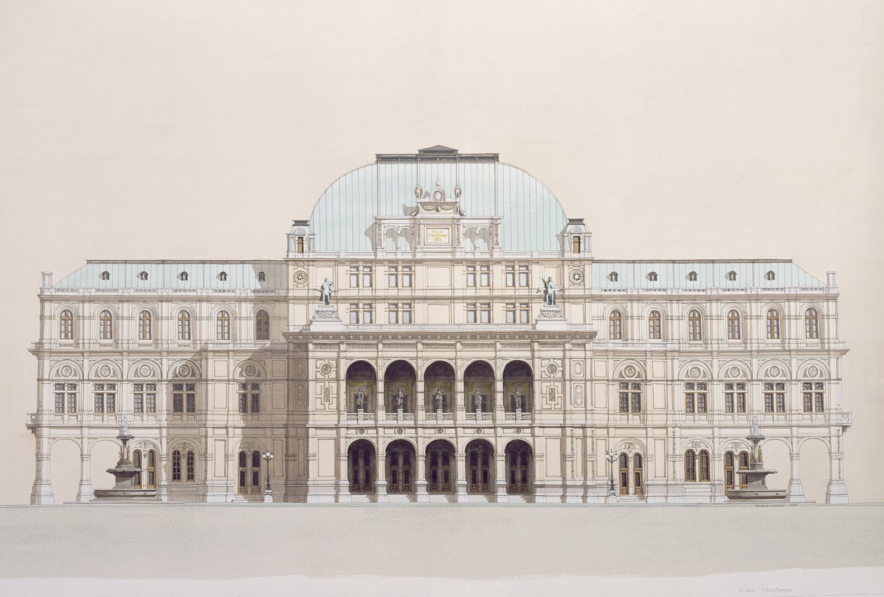 Wiener Staatsoper, Österrike av Andras Kaldor