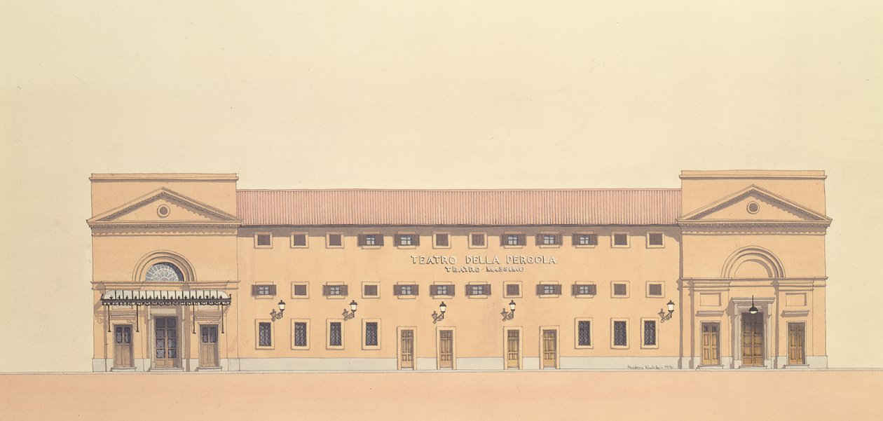 Teatro della Pergola, Teatro Massimo, Florens av Andras Kaldor