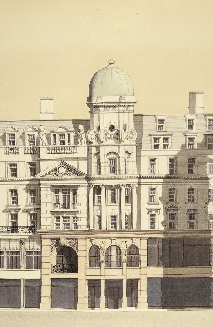 The Linen Hall (detalj), Regent Street, London av Andras Kaldor