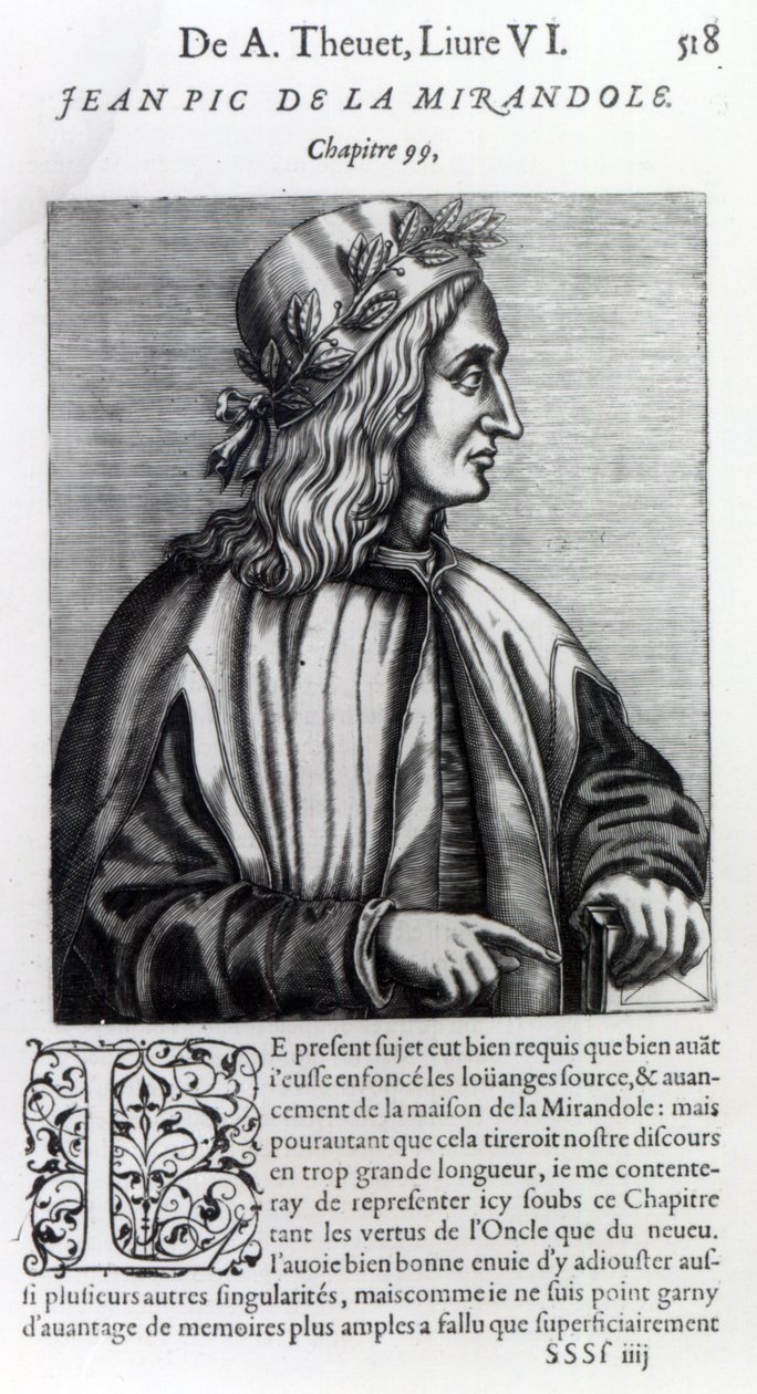 Giovanni Pico della Mirandola, kutoka 