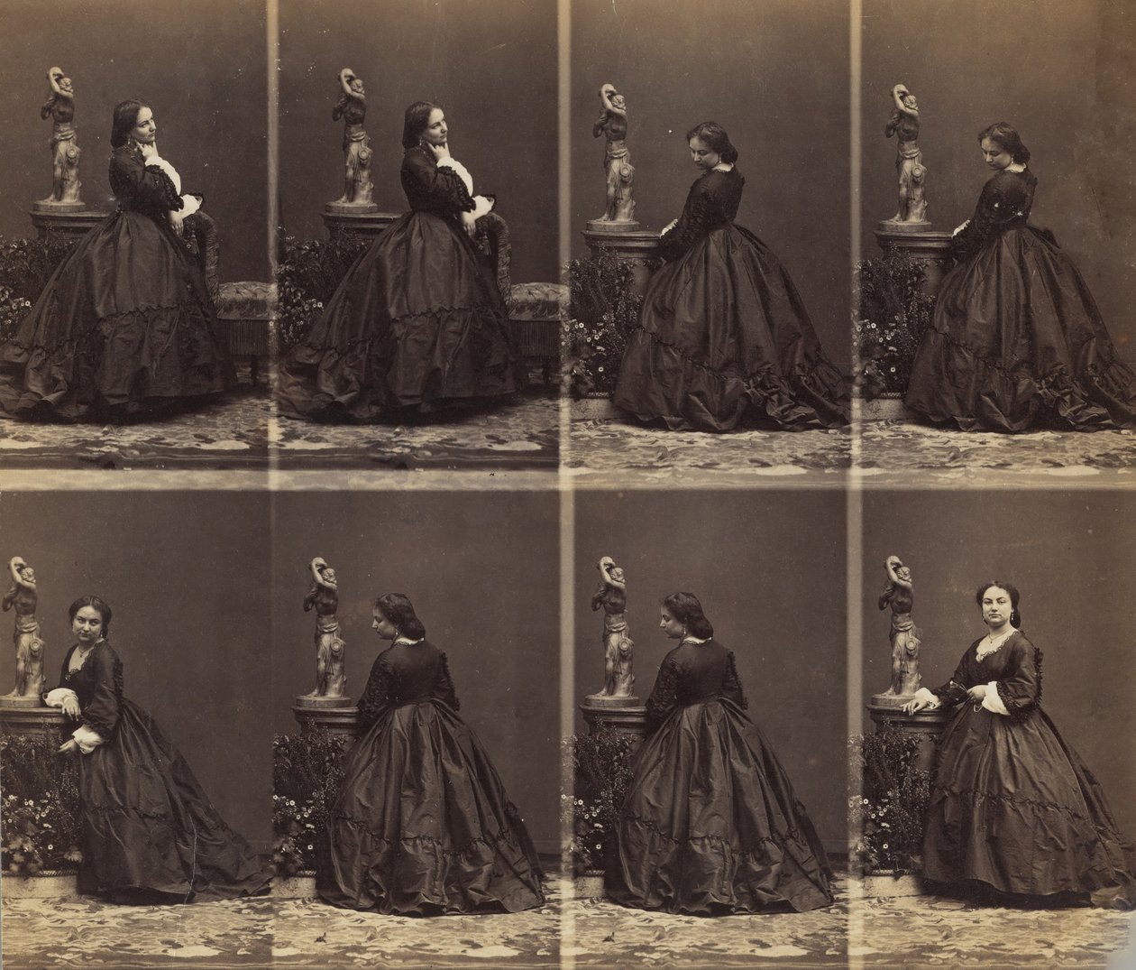 Berthe, 22 januari 1862 - april 1862. av Andre Adolphe Eugene Disderi