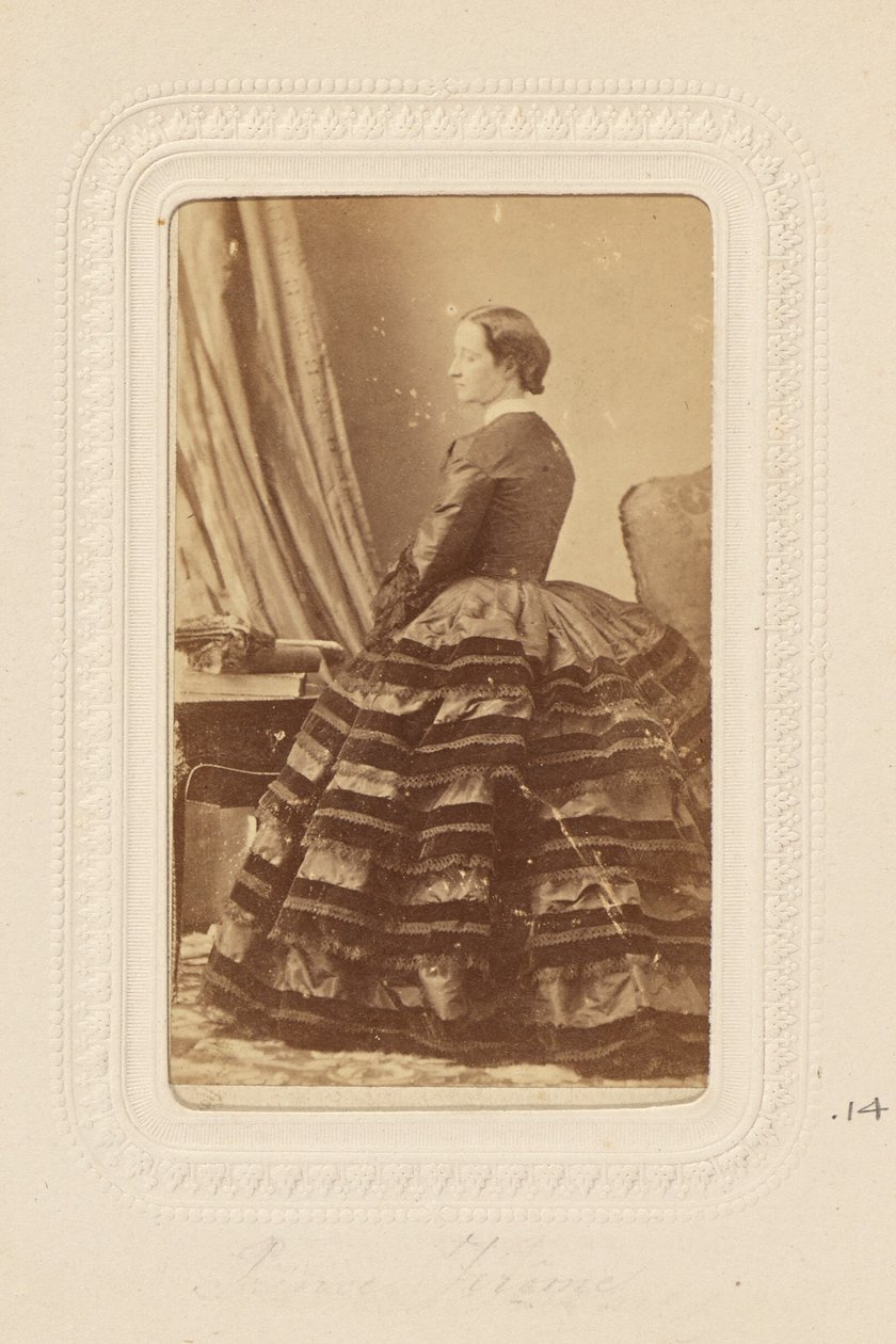 [Kejsarinnan Eugenie] av Andre Adolphe Eugene Disderi