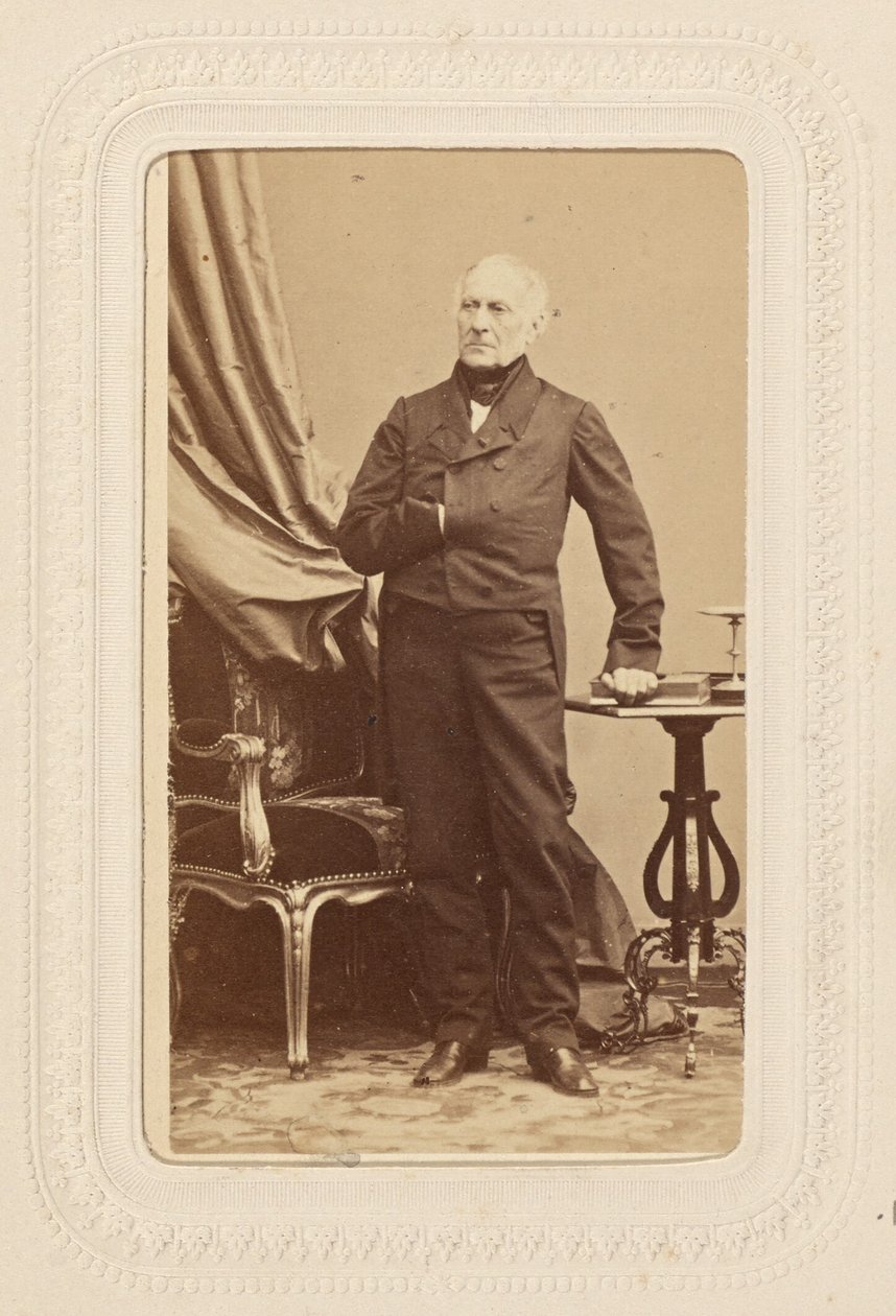 [Francois Pierre Guillaume] Guizot (1787 - 1874) av Andre Adolphe Eugene Disderi