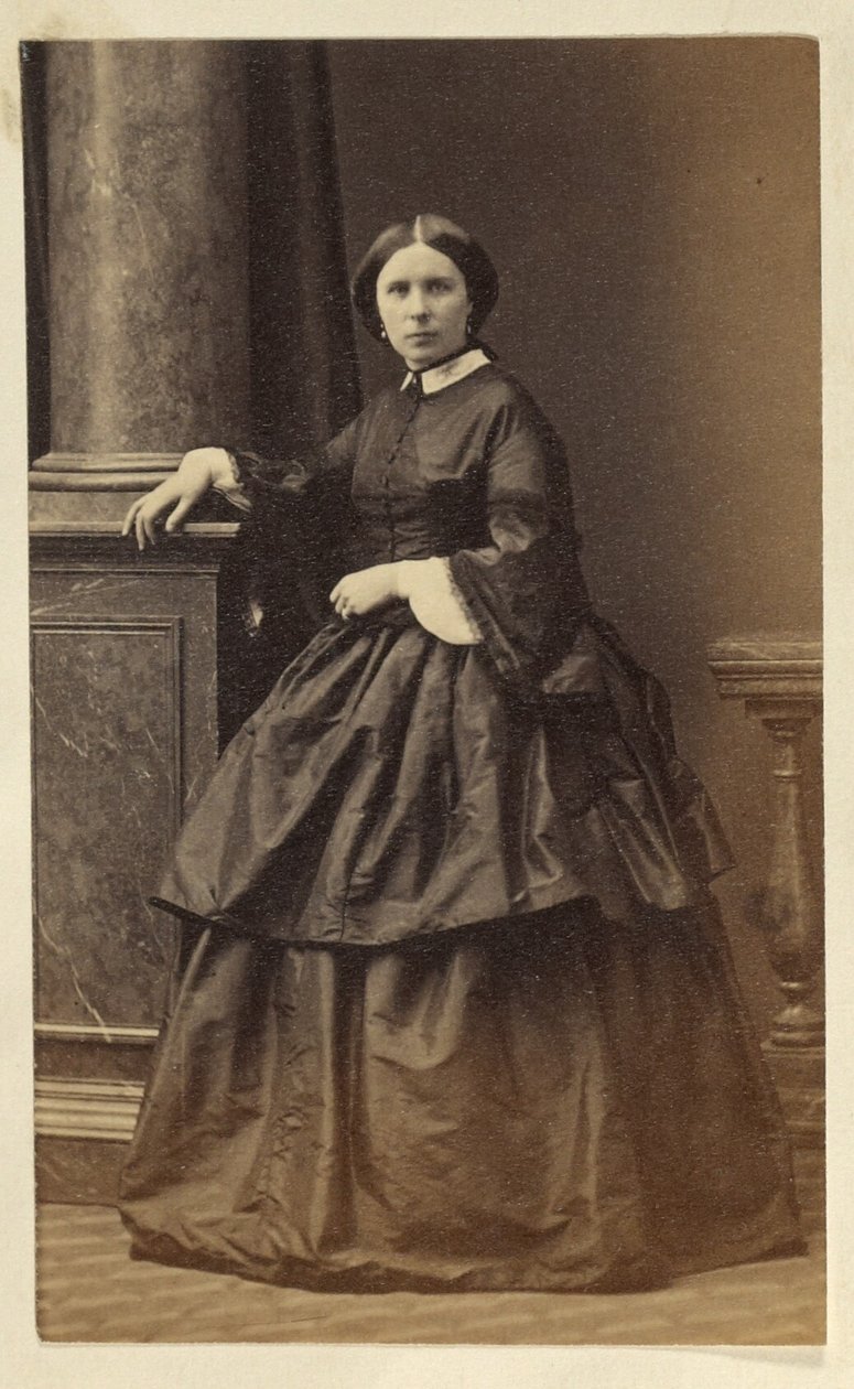 [Lady Frances Baillie] av Andre Adolphe Eugene Disderi