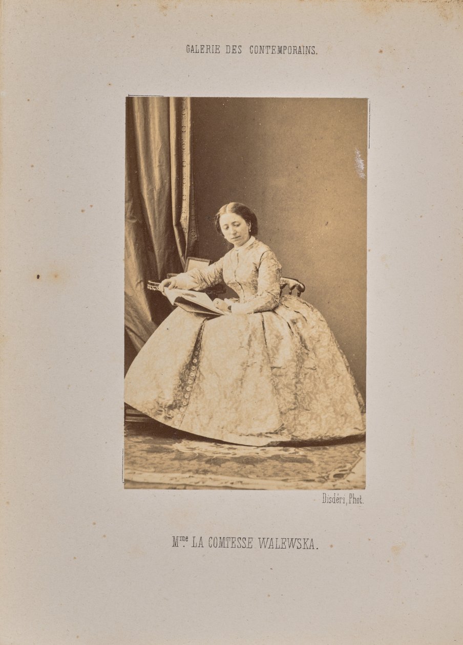 Grevinnan Walewska av Andre Adolphe Eugene Disderi