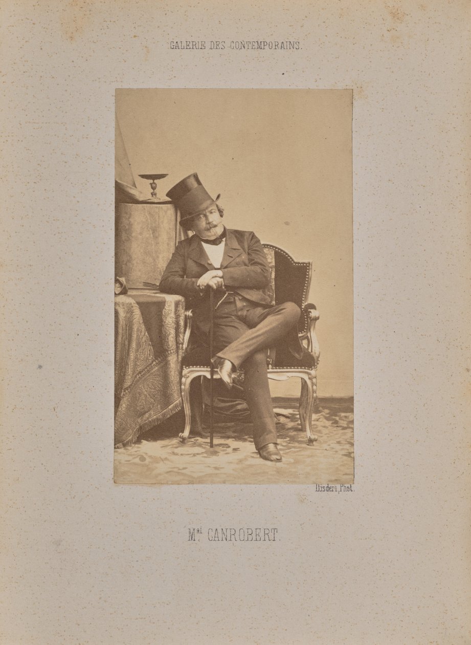 Marshal Canrobert av Andre Adolphe Eugene Disderi