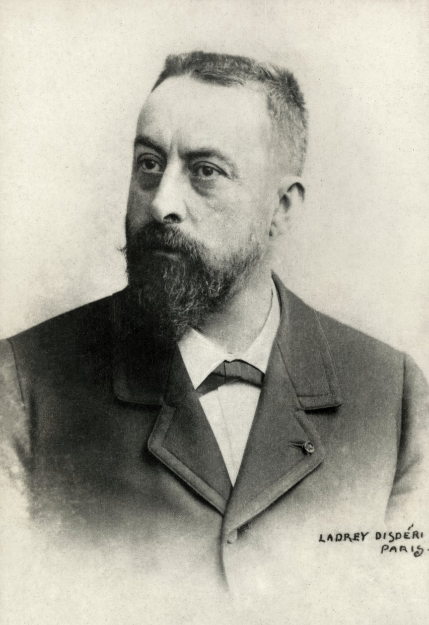 Porträtt av Alfred Nicolas Rambaud (fotografi) av Andre Adolphe Eugene Disderi