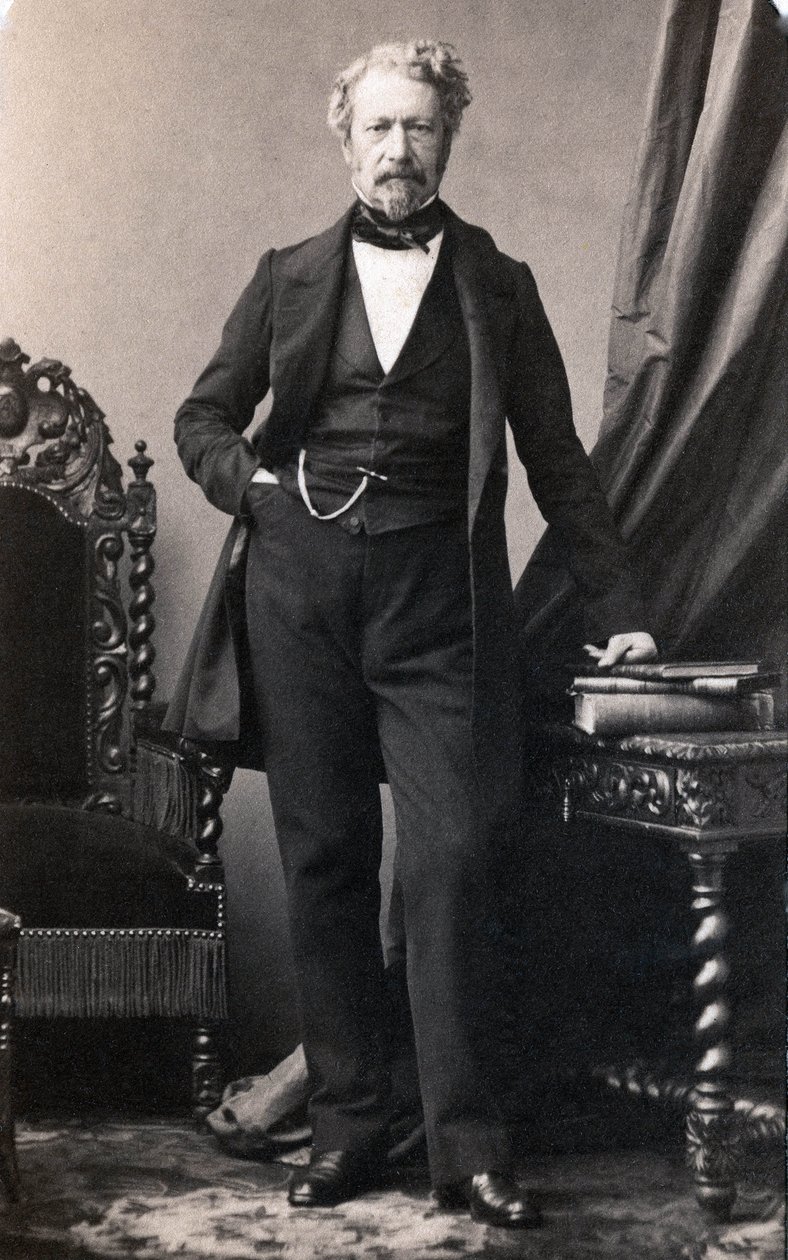 Porträtt av Marechal Niel (1802-1869) Fotografi av Disderi av Andre Adolphe Eugene Disderi