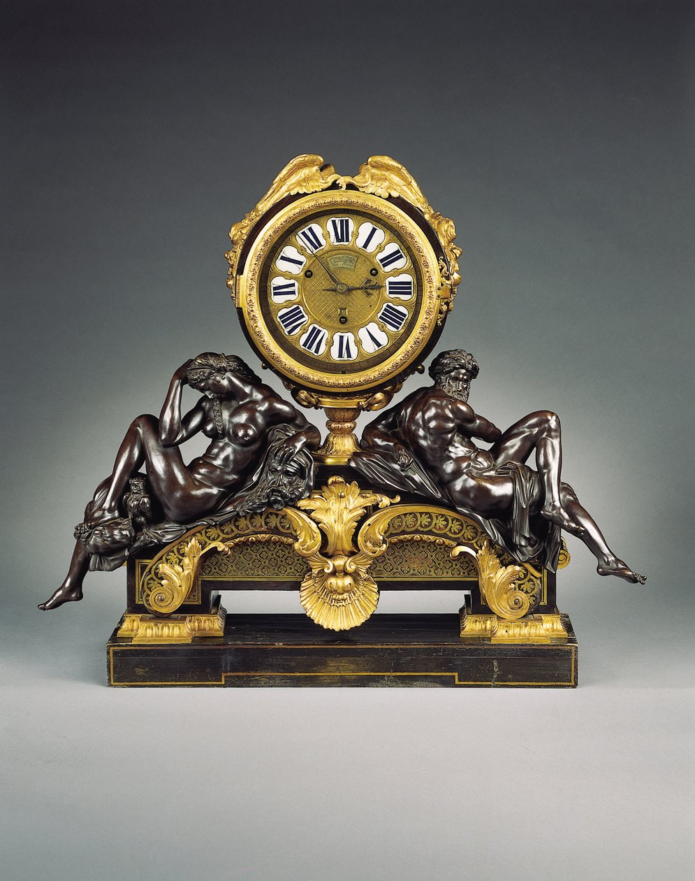 Klocka av "Epoque Regence av Andre Charles Boulle