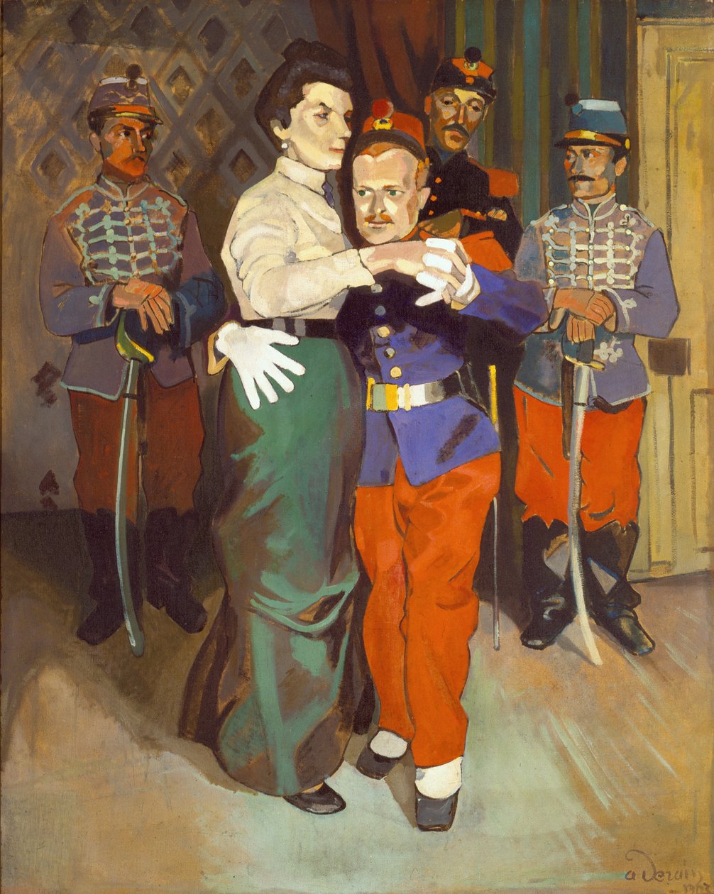 På balen i Suresnes av Andre Derain
