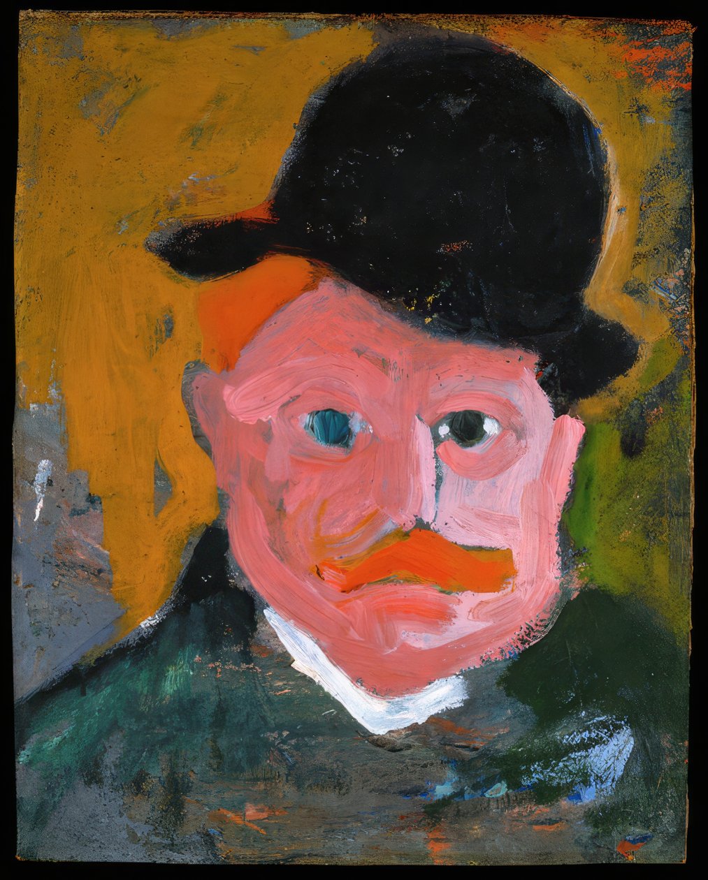 Bildnis des Malers Maurice de Vlaminck av Andre Derain