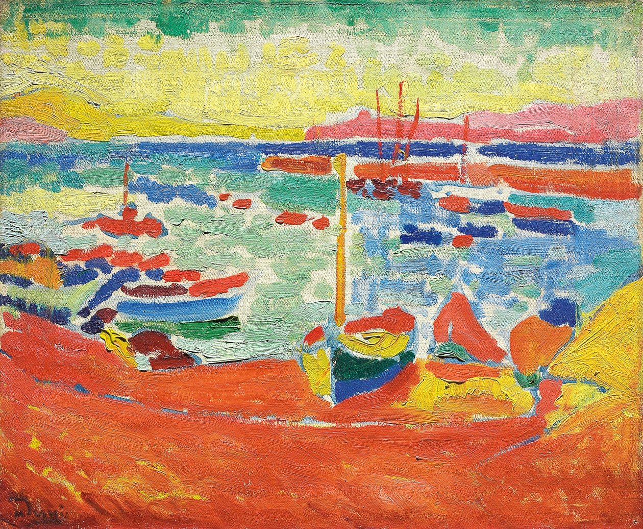 Båt på Collioure av Andre Derain