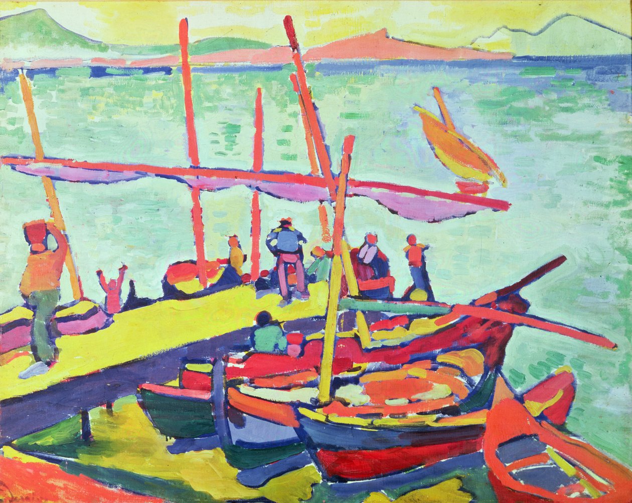 Båtar av Andre Derain