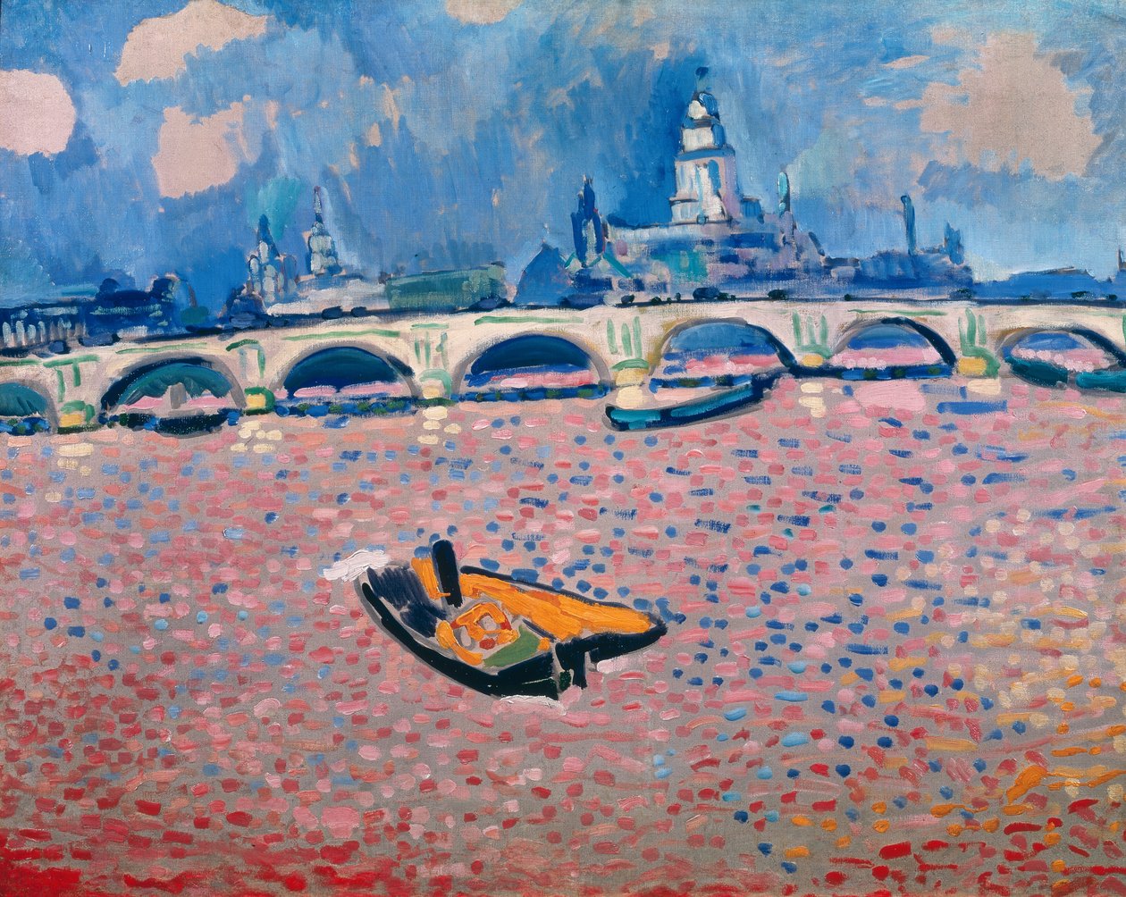 Bro över Themsen av Andre Derain