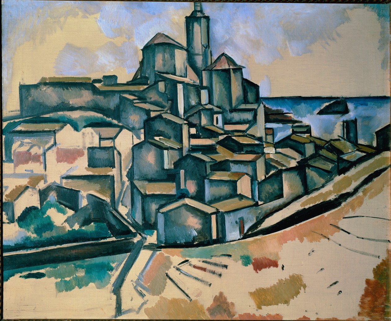 Cadaques Målning av Andre Derain (1880-1954) 1910 Prag, Nationalgalleriet av Andre Derain
