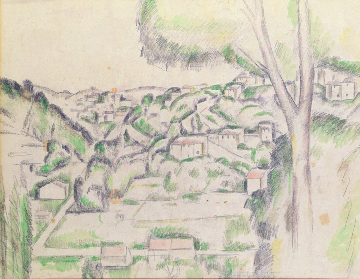 Cagnes av Andre Derain