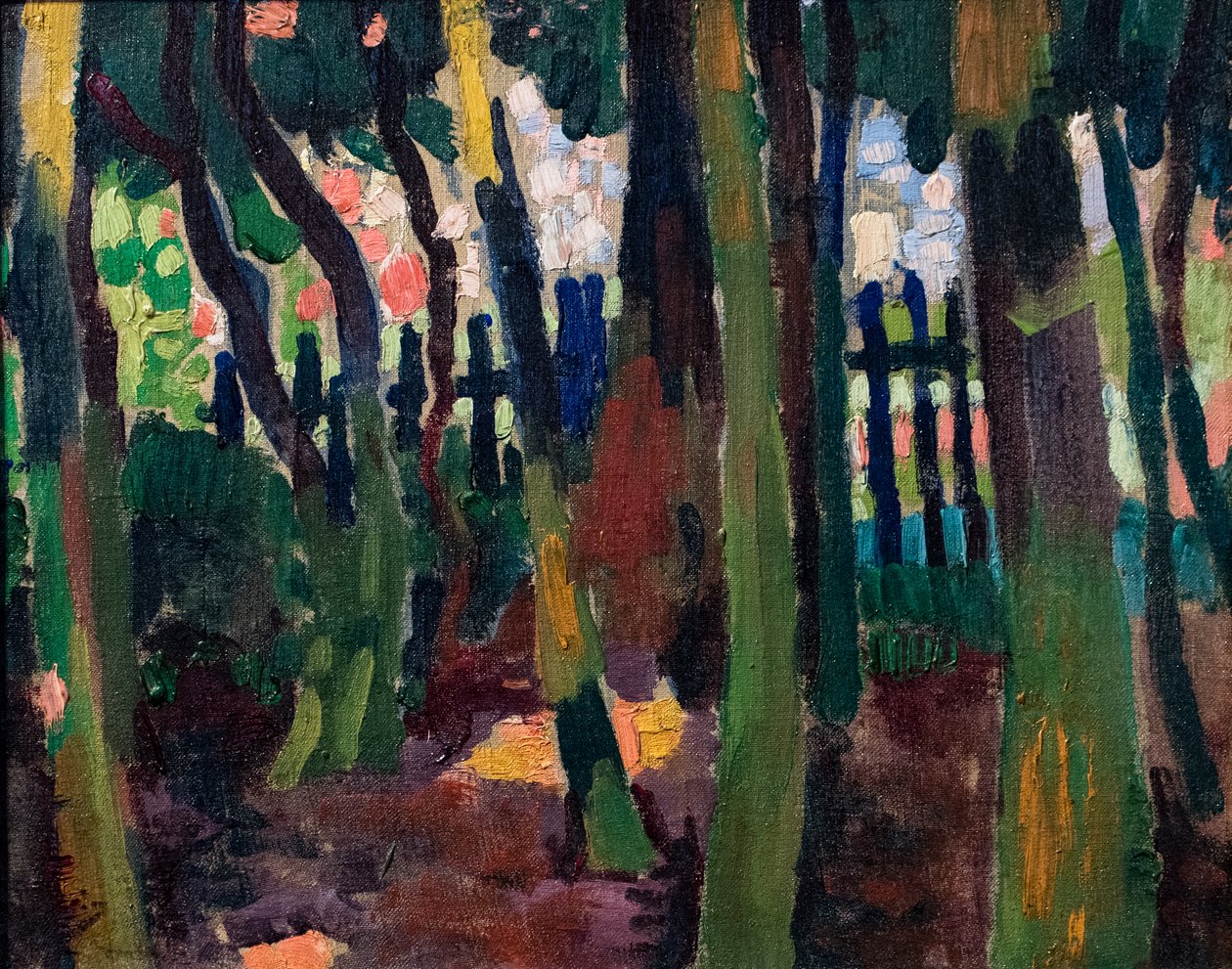 La Clairière, cirka 1904 (olja på duk) av Andre Derain