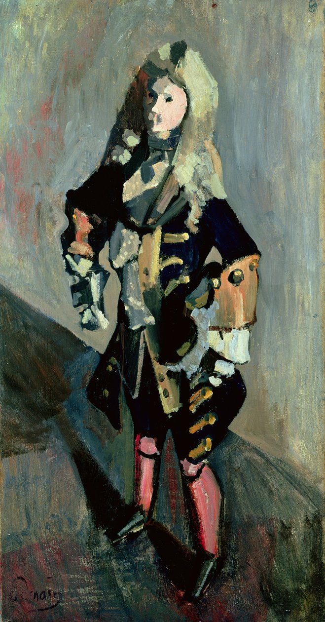 Ludvig XIV:s (1638-1715) kostym, ca 1903 (olja på duk) av Andre Derain