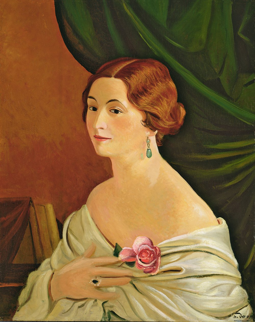 Madame Paula Osusky av Andre Derain