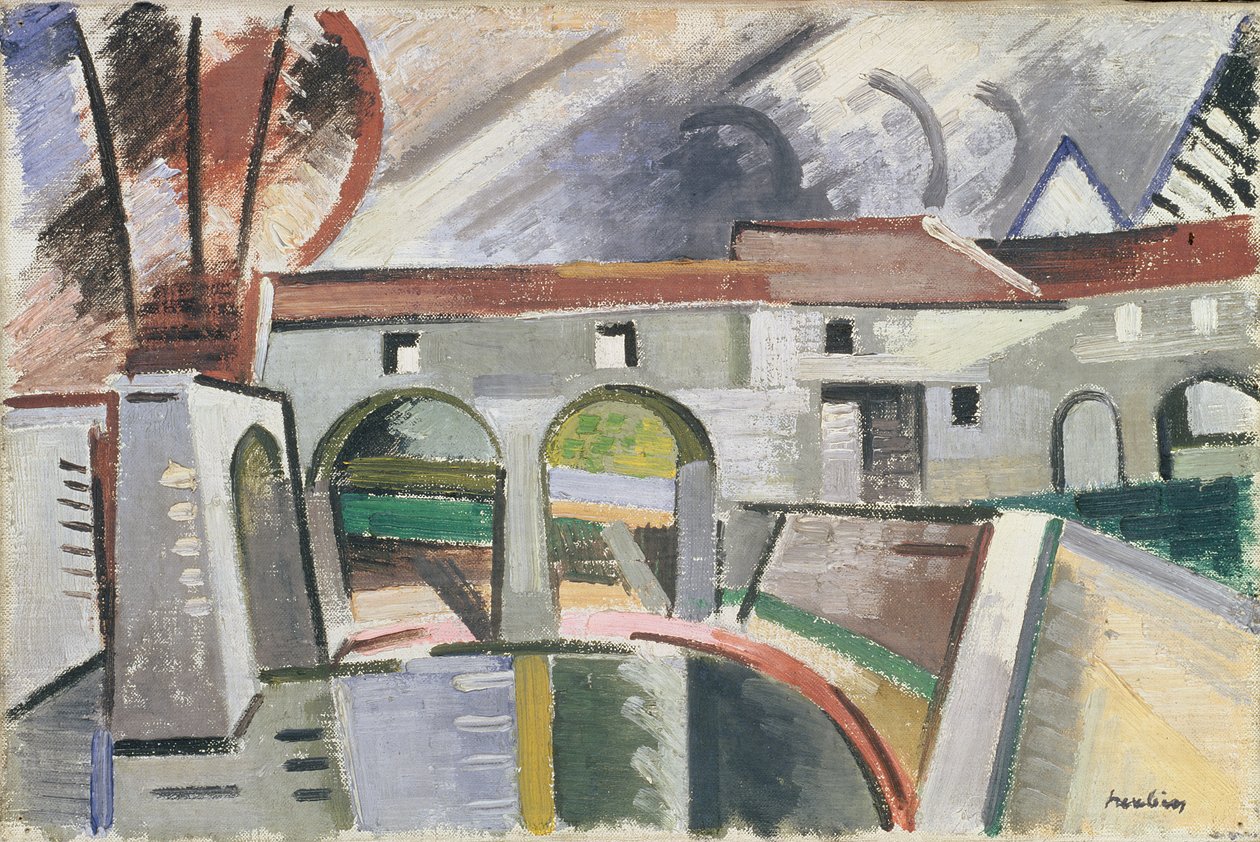 Kvarn vid Marne av Andre Derain